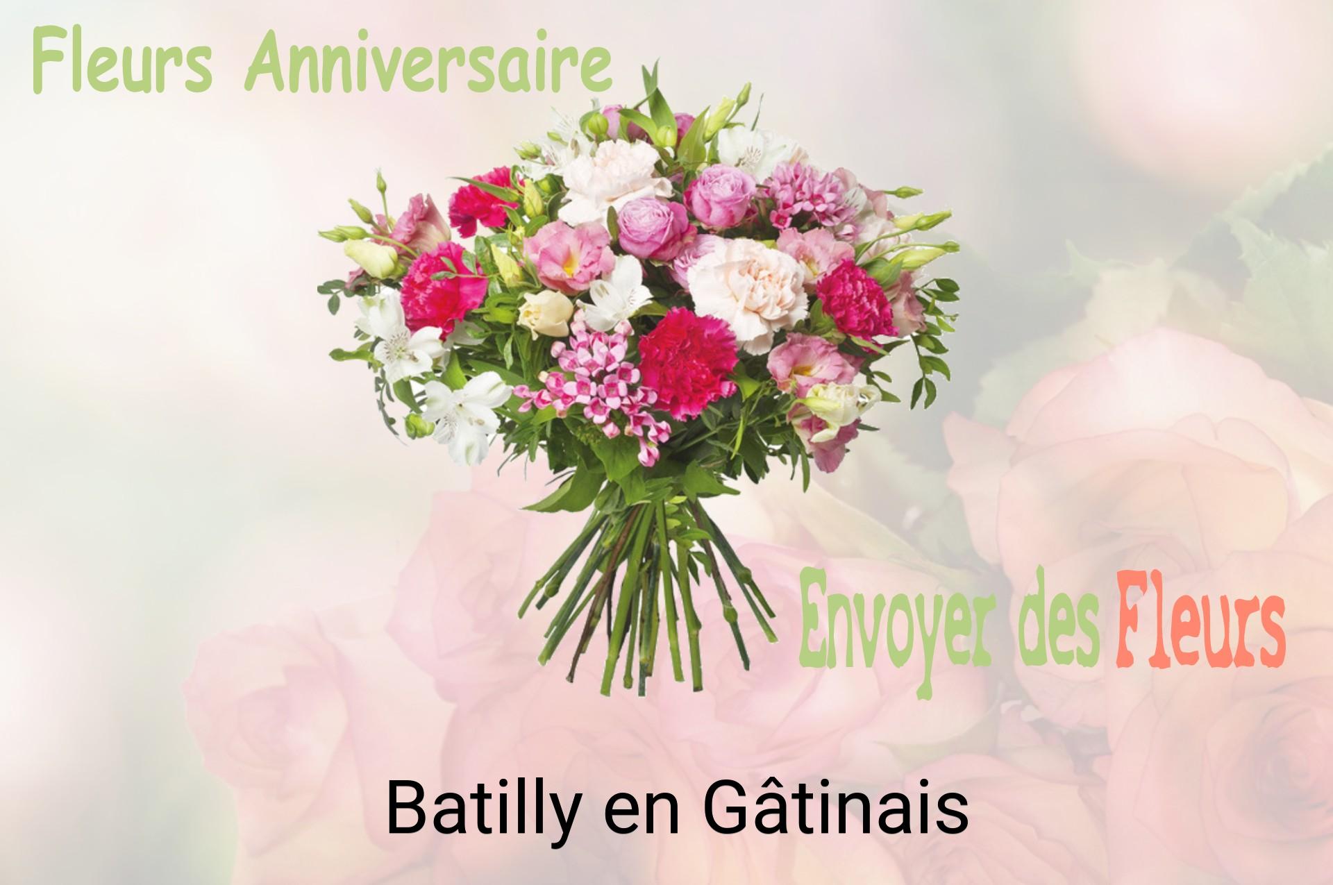 Bouquet de fleurs d’anniversaire livré à Batilly-en-Gâtinais