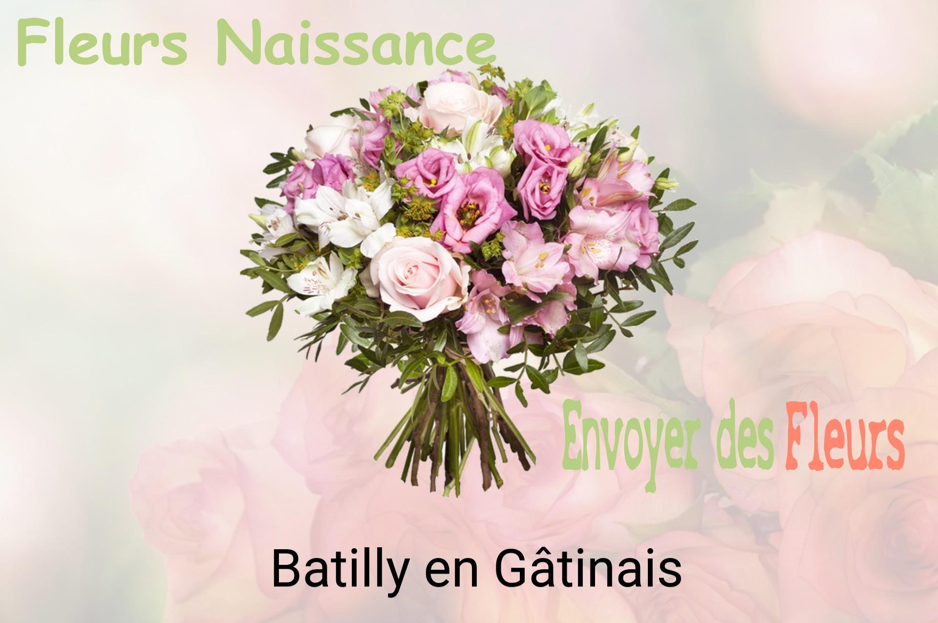 Bouquet de fleurs de naissance livré à Batilly-en-Gâtinais