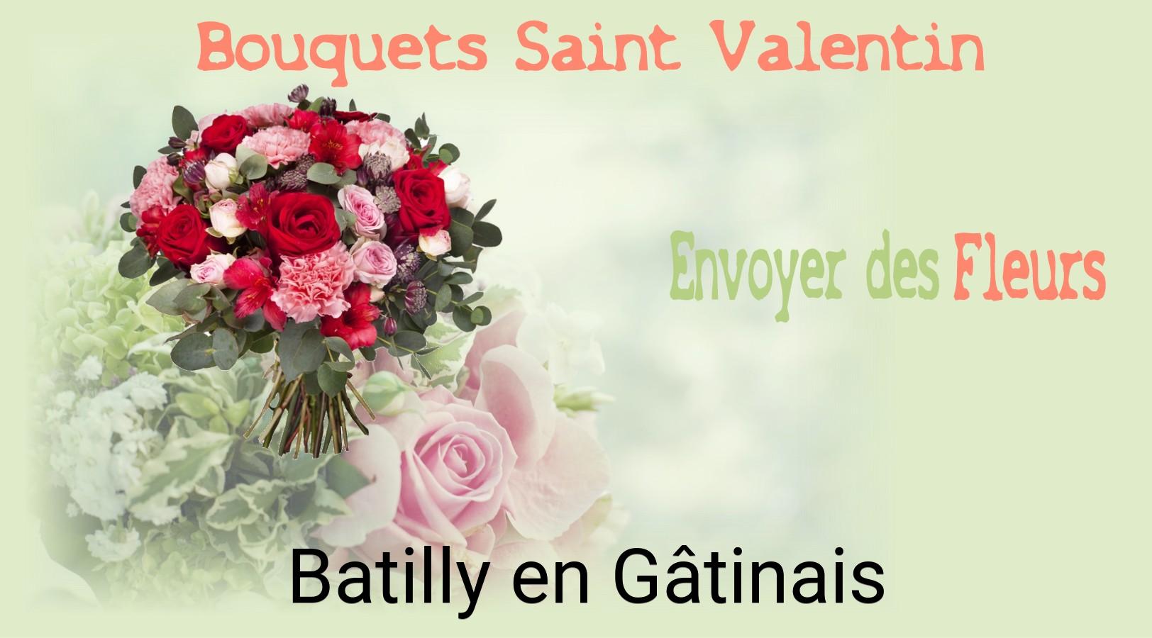 Roses de Saint-Valentin livrées à Batilly-en-Gâtinais